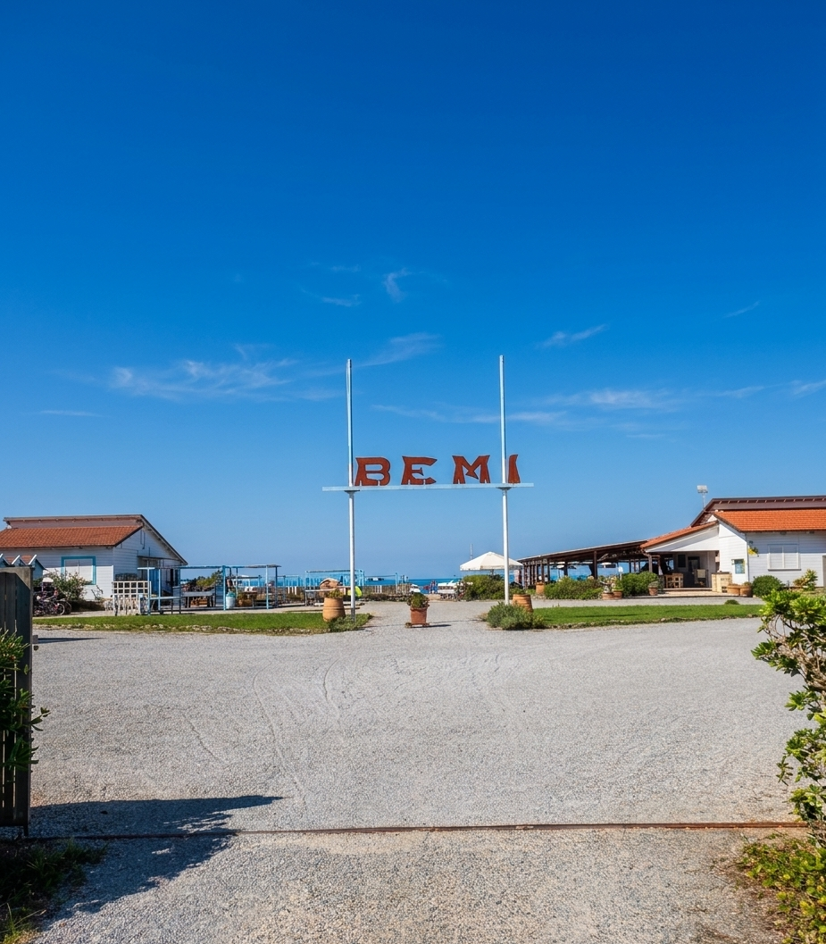 L'entrata del Bagno Bemi